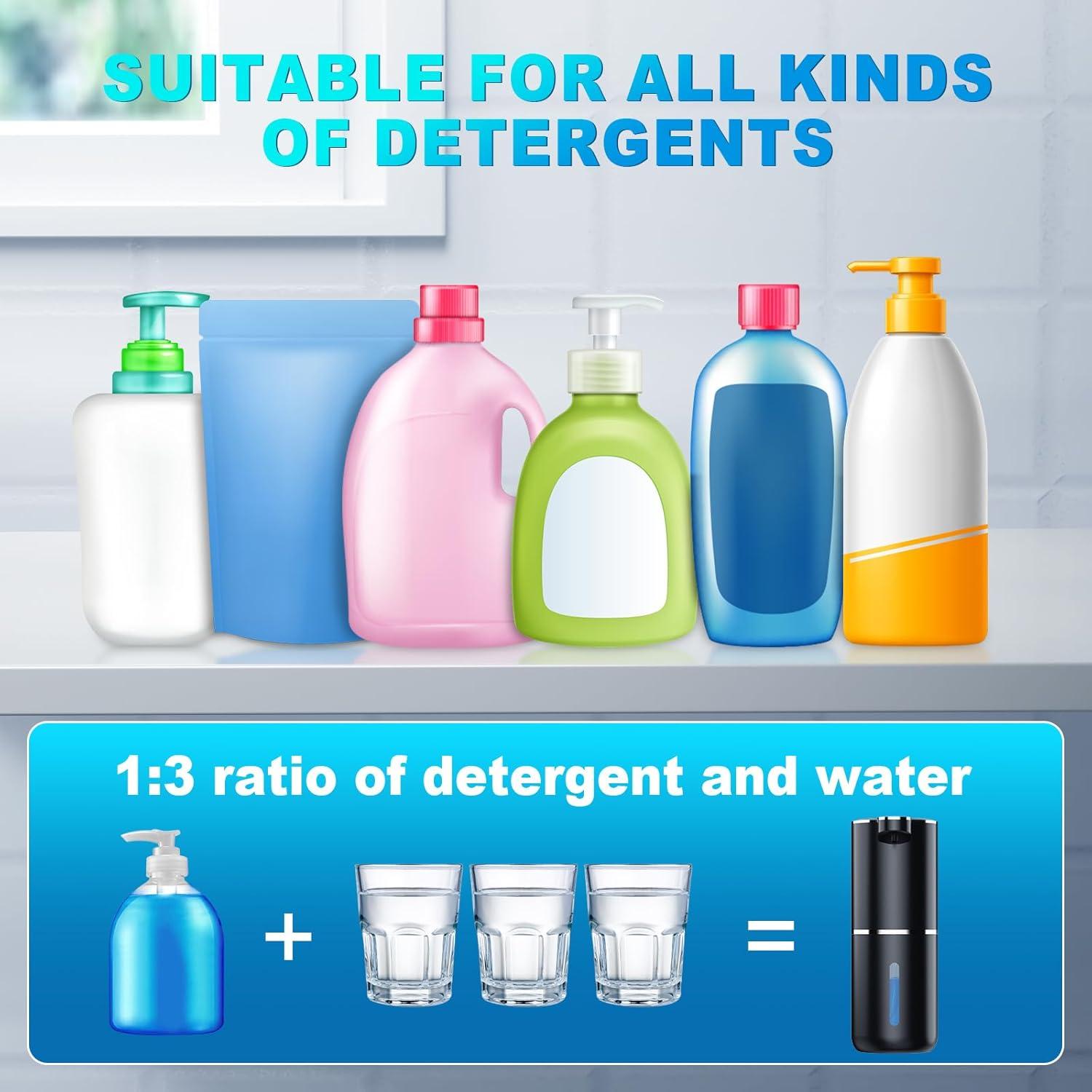 Dispensador Automático de Jabón Espumoso Amyzavls 380ml USB