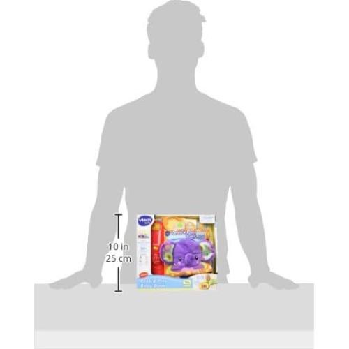 Libro para Bebés Interactivo VTech Peek and Play Púrpura