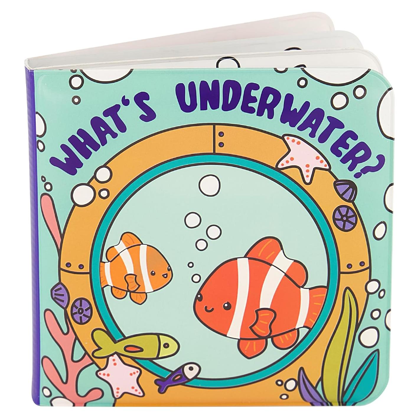 Libro de Baño Color Reveal Infantino - Aventura Oceánica 15.24cm