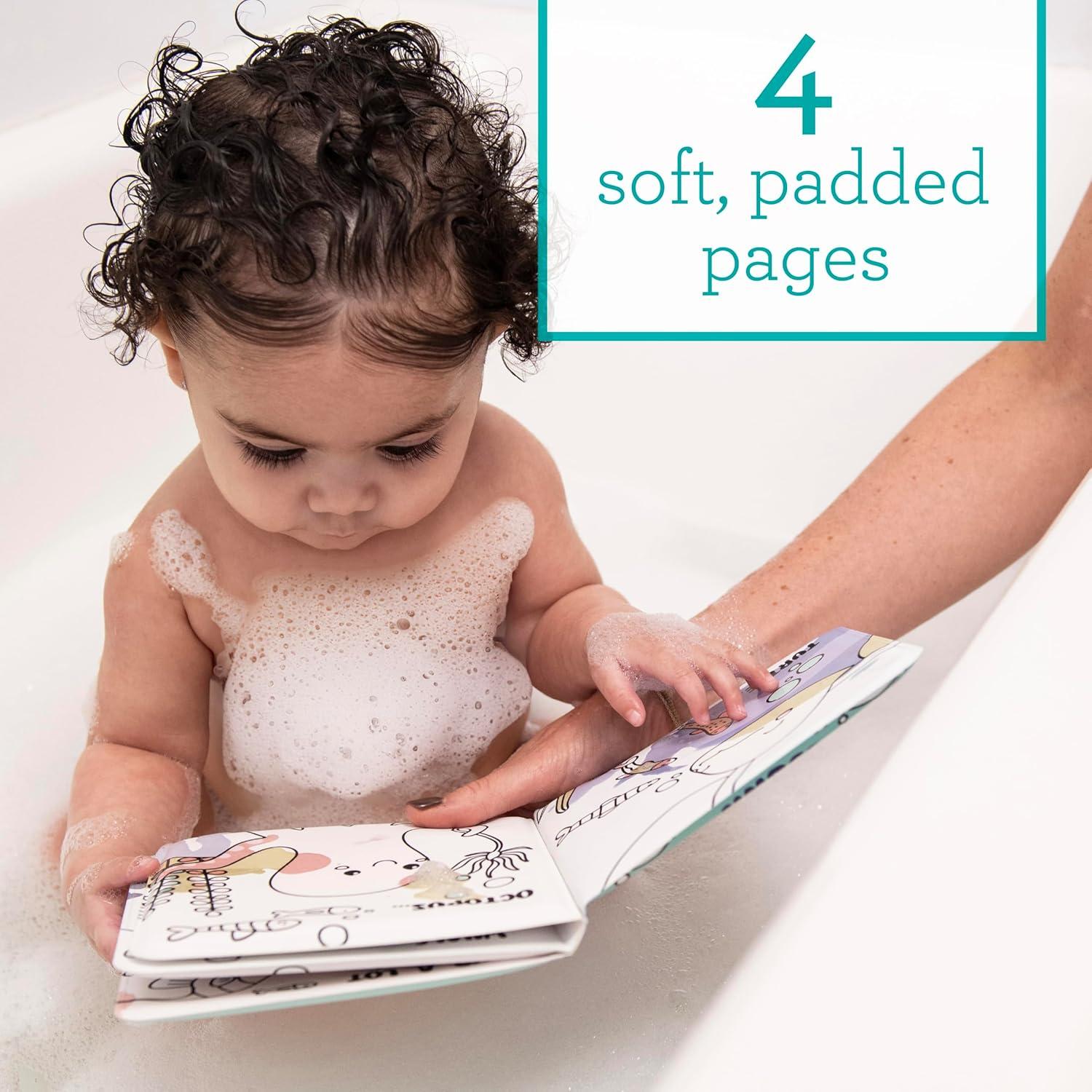 Libro de Baño Color Reveal Infantino - Aventura Oceánica 15.24cm