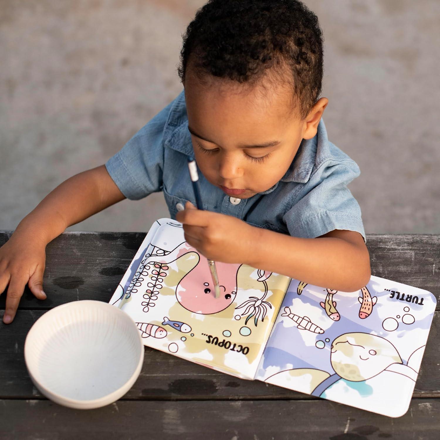 Libro de Baño Color Reveal Infantino - Aventura Oceánica 15.24cm