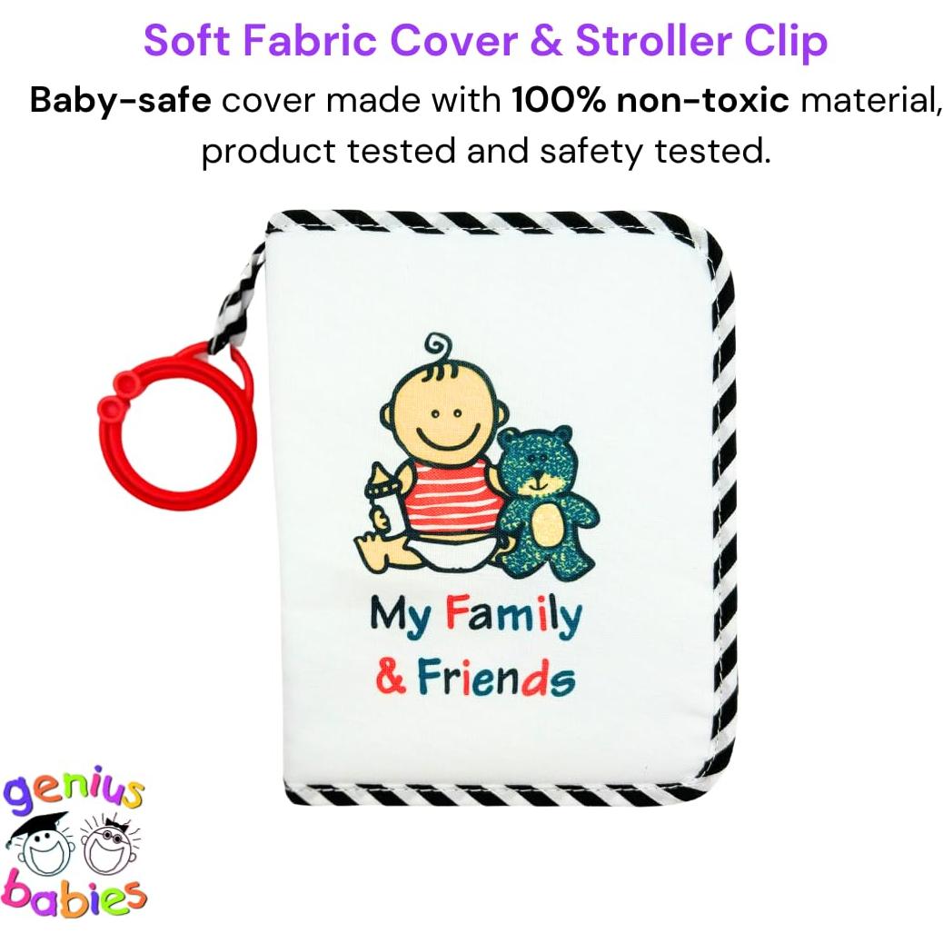 Álbum de Fotos para Bebés Genius Baby - Mi Primer Álbum Familiar