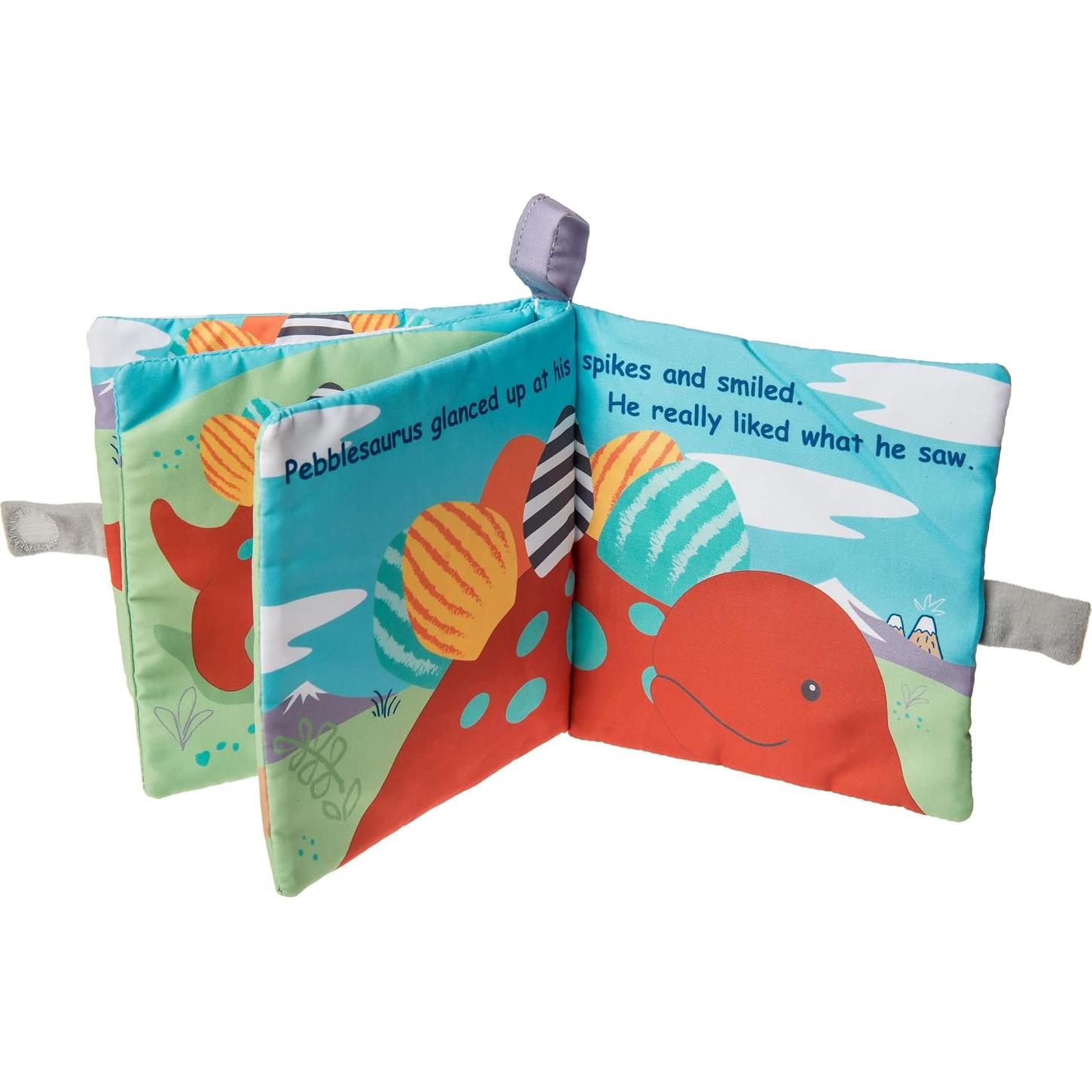 Libro de Tela Suave Mary Meyer Pebblesaurus 15x15 cm