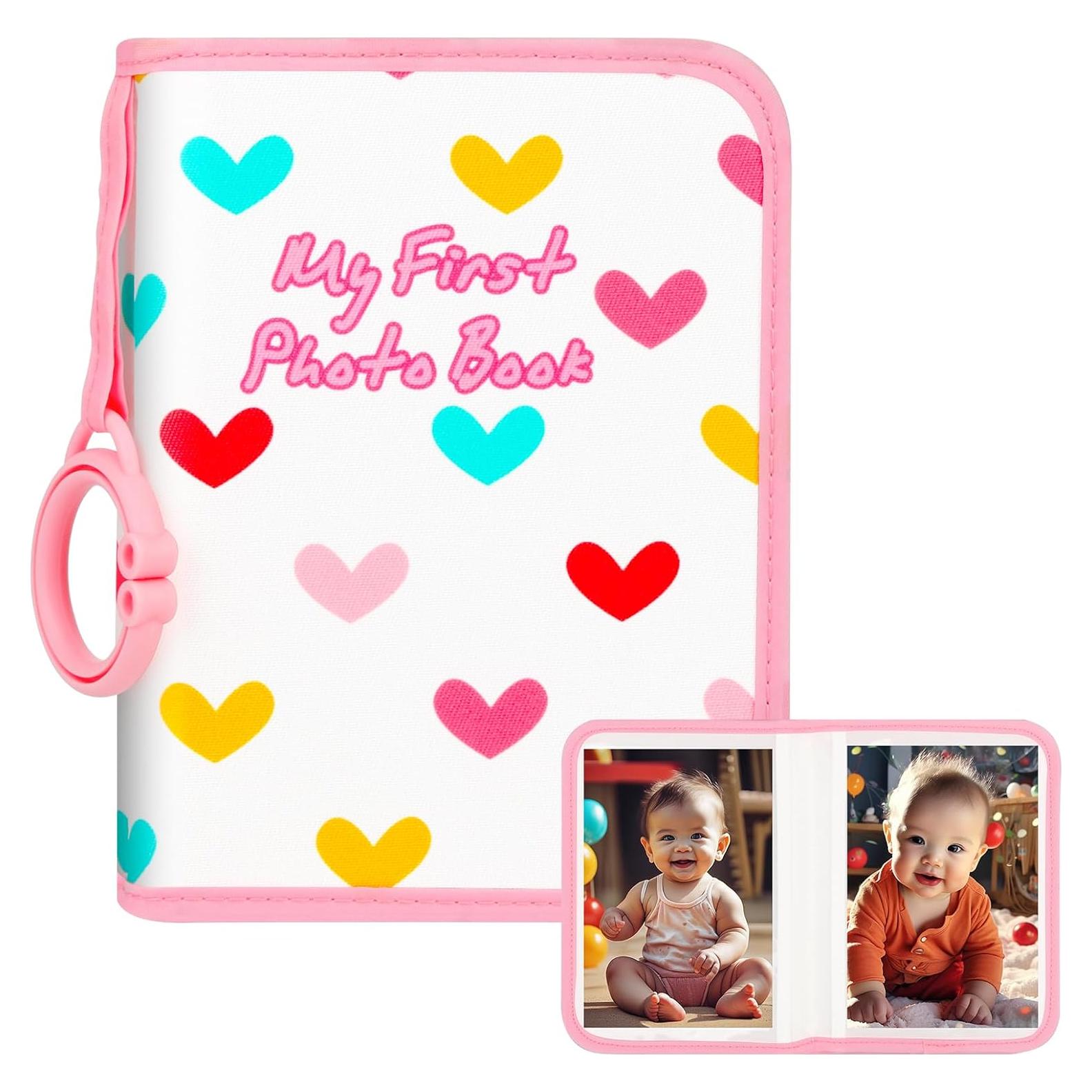 Álbum de Fotos para Bebé Niselity Rosa 21 Fotos 10x15 cm