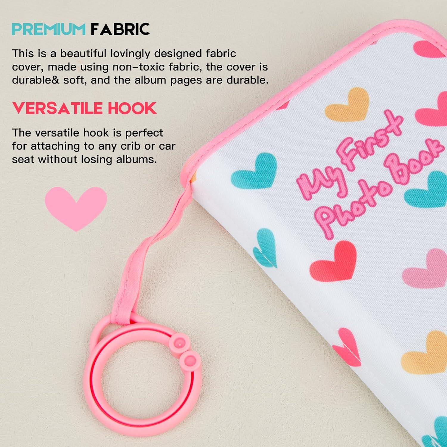 Álbum de Fotos para Bebé Niselity Rosa 21 Fotos 10x15 cm