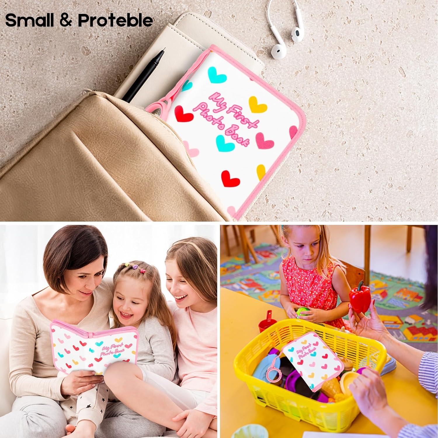 Álbum de Fotos para Bebé Niselity Rosa 21 Fotos 10x15 cm