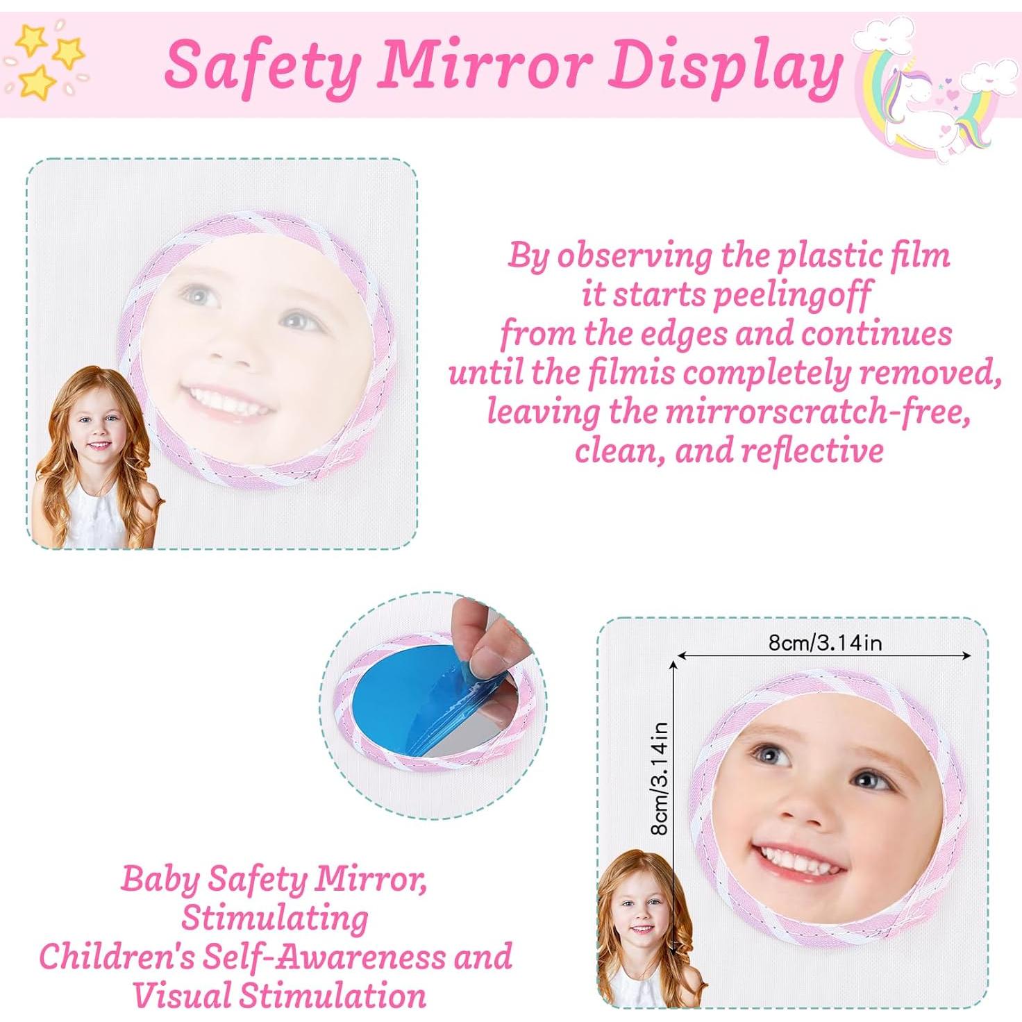 Álbum de fotos para bebés Rhoxshy Unicornio 17 páginas Rosa