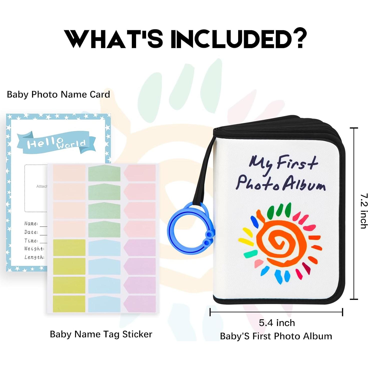 Álbum de Fotos para Bebés Niselity - Mi Primer Libro 21 Fotos 10x15 cm