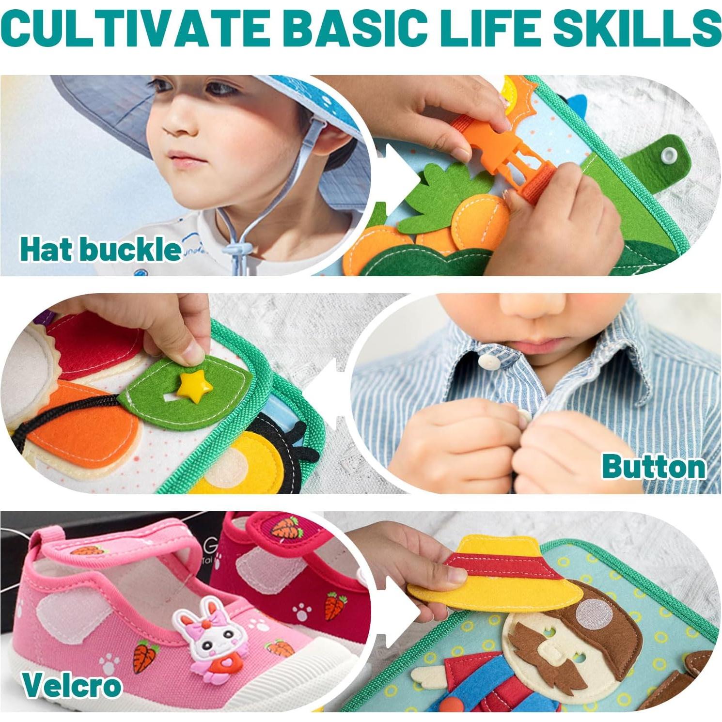 Libro Ocupado Montessori Silouka Granja 24 Actividades 0.53 kg