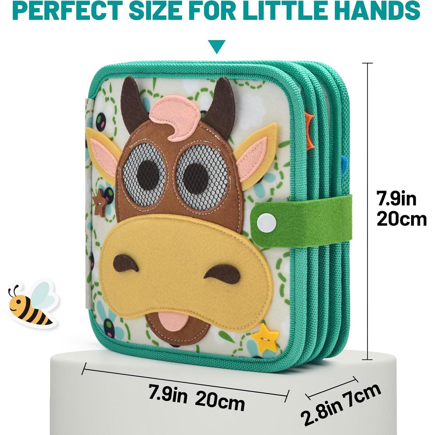 Libro Ocupado Montessori Silouka Granja 24 Actividades 0.53 kg