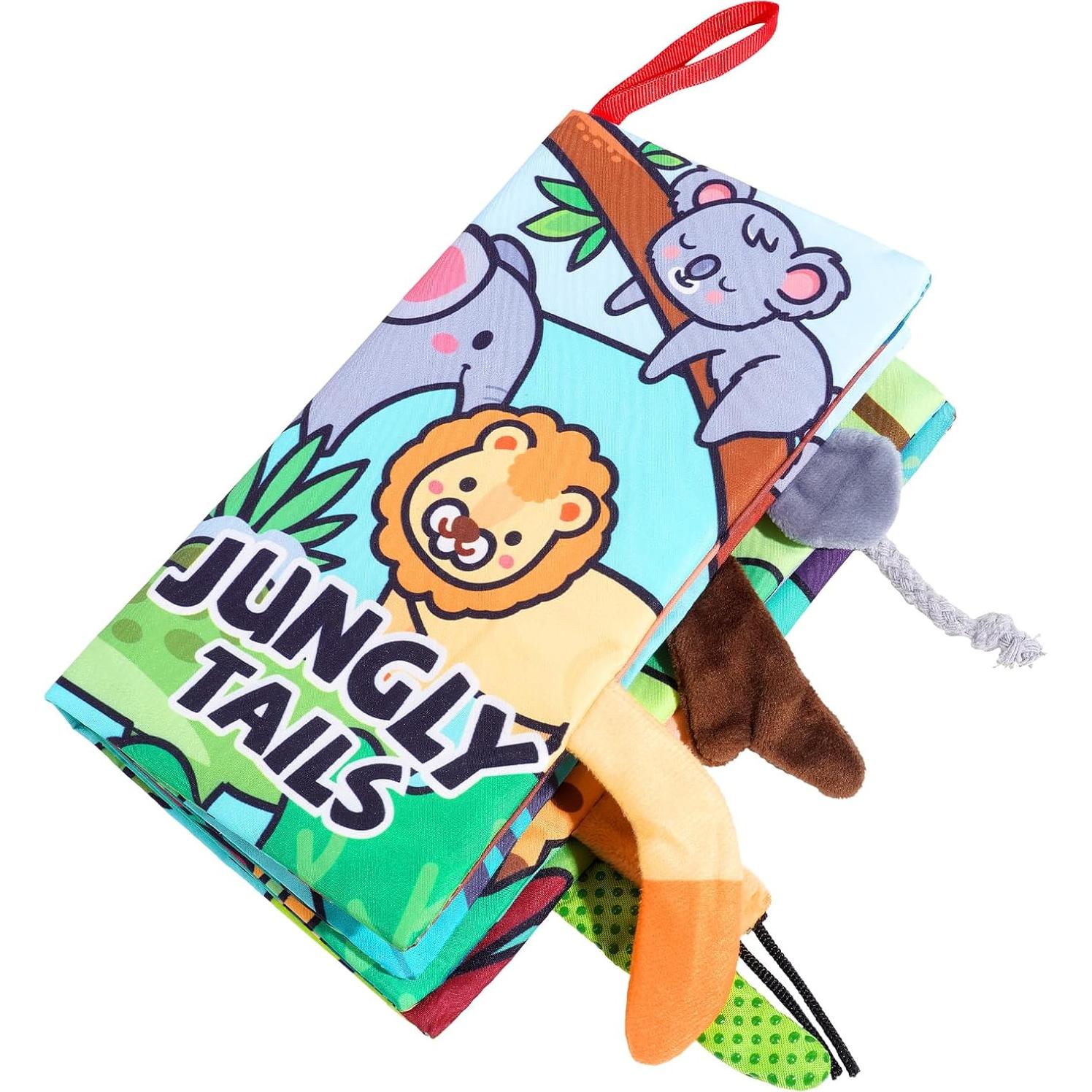 Libros Sensoriales para Bebés YySiRui - 2PCS Crinkle 0-6 Meses