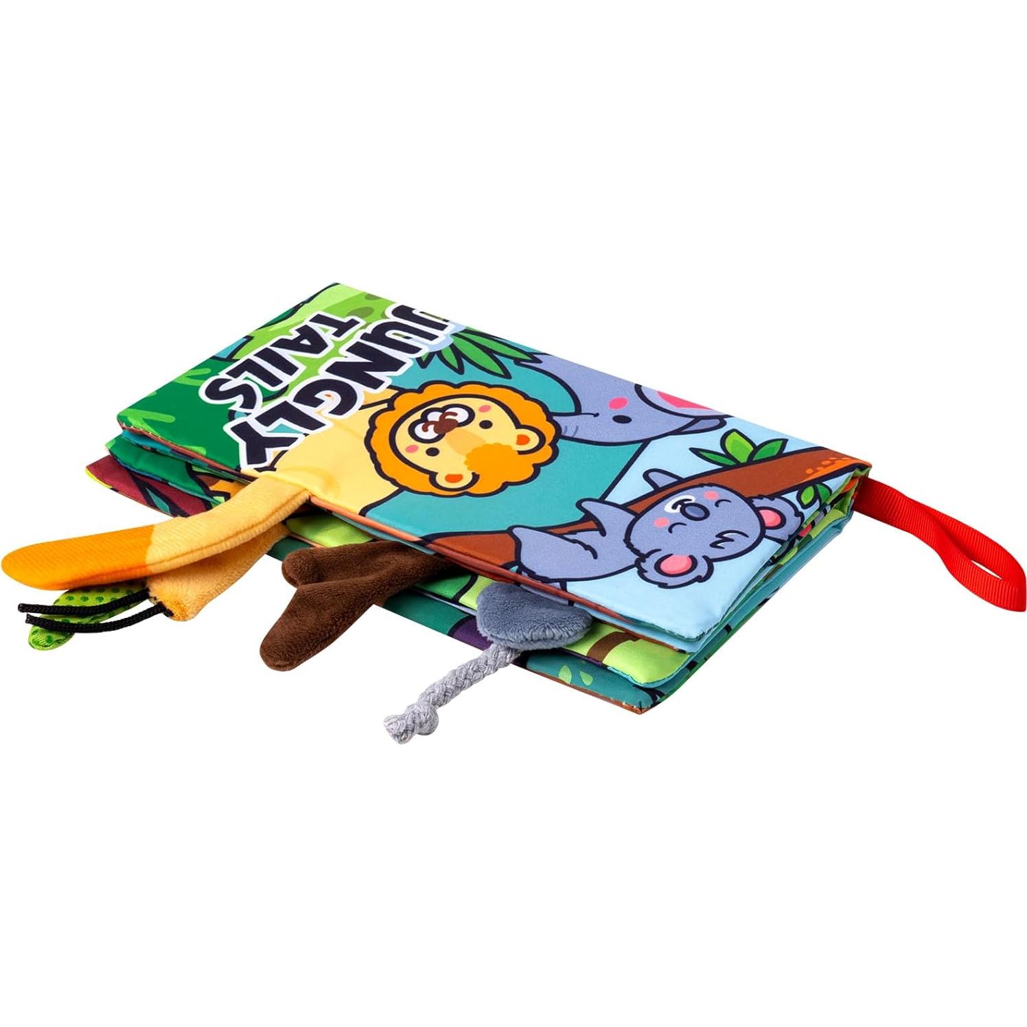 Libros Sensoriales para Bebés YySiRui - 2PCS Crinkle 0-6 Meses