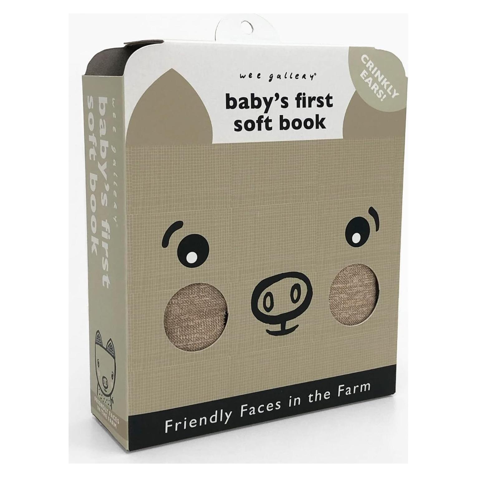 Friendly Faces: On the Farm (2020 Edition): Baby's First Soft Book (Wee Gallery Cloth Books)