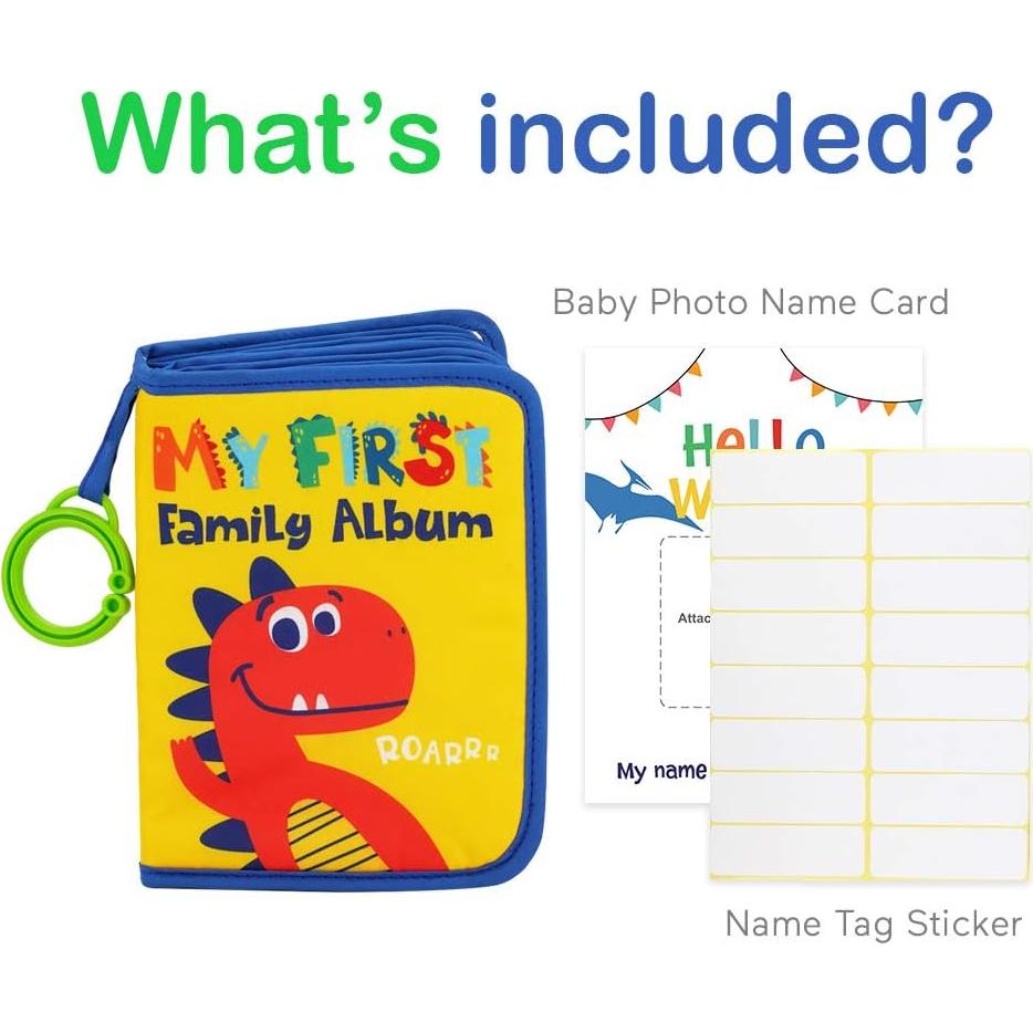 Álbum de Fotos de Tela Urban Kiddy Dinosaurio 17 Fotos