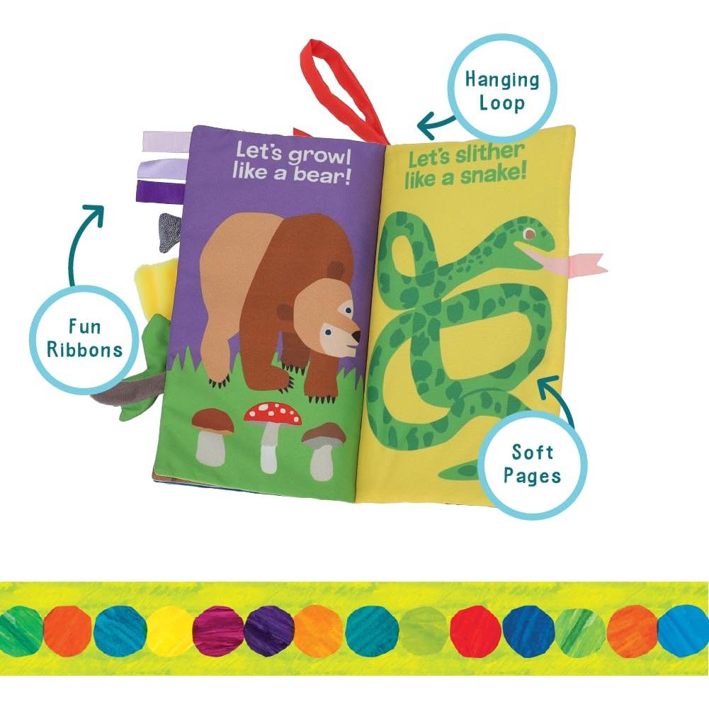 Libro Suave Sensorial Eric Carle La Muy Hambrienta Oruga