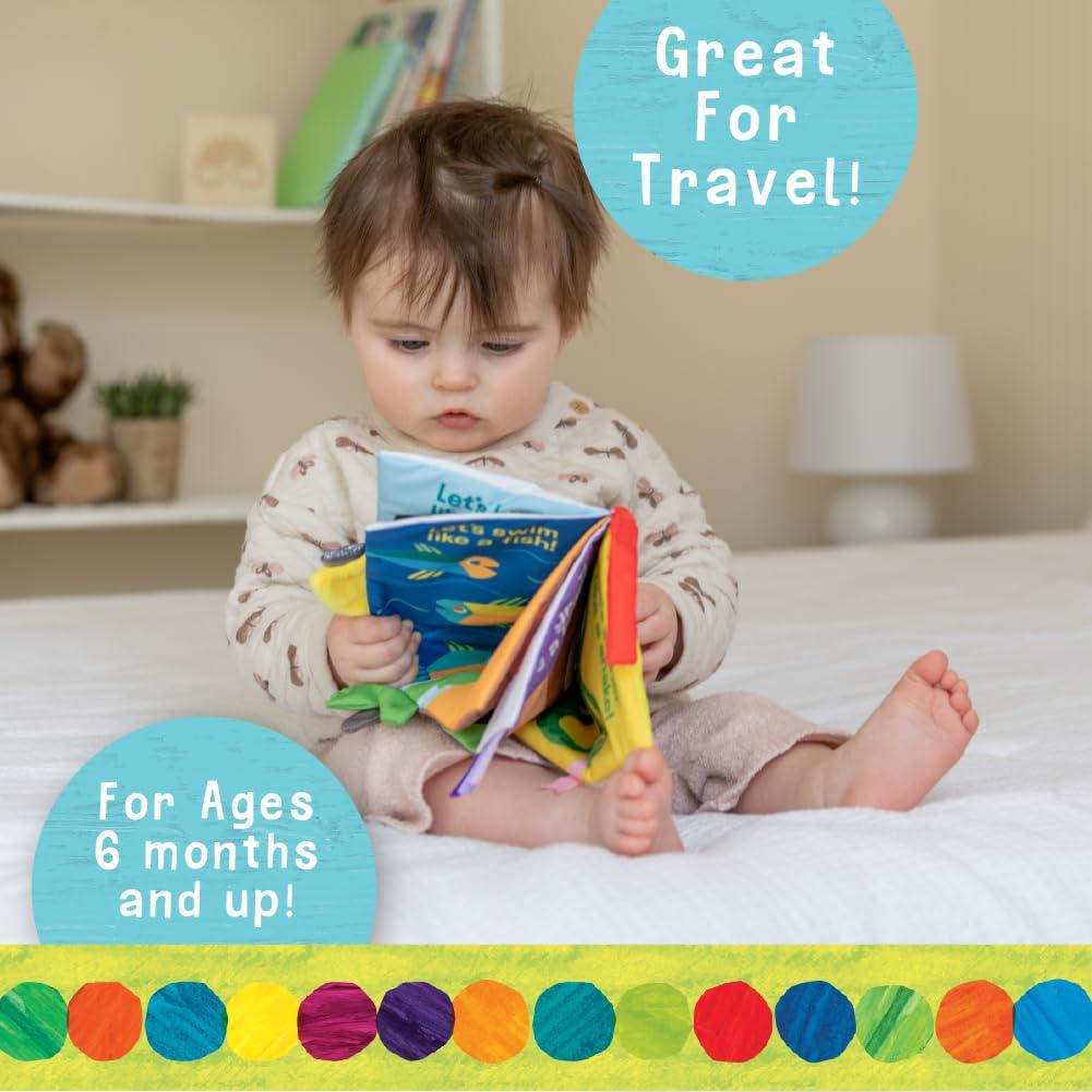 Libro Suave Sensorial Eric Carle La Muy Hambrienta Oruga