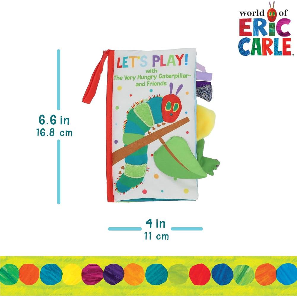 Libro Suave Sensorial Eric Carle La Muy Hambrienta Oruga