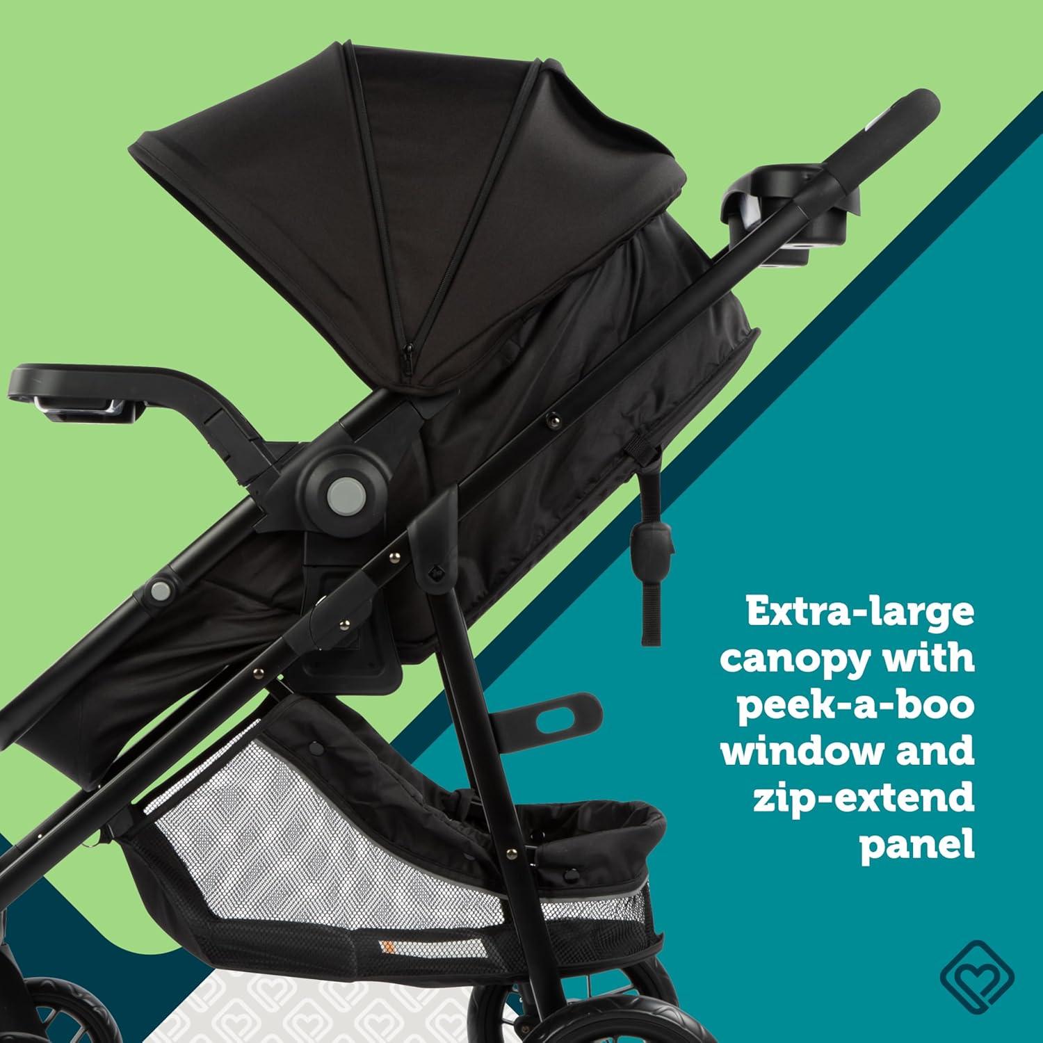 Sistema de Viaje Safety 1st Grow and Go Flex 8-en-1, Carriola y Asiento de Auto