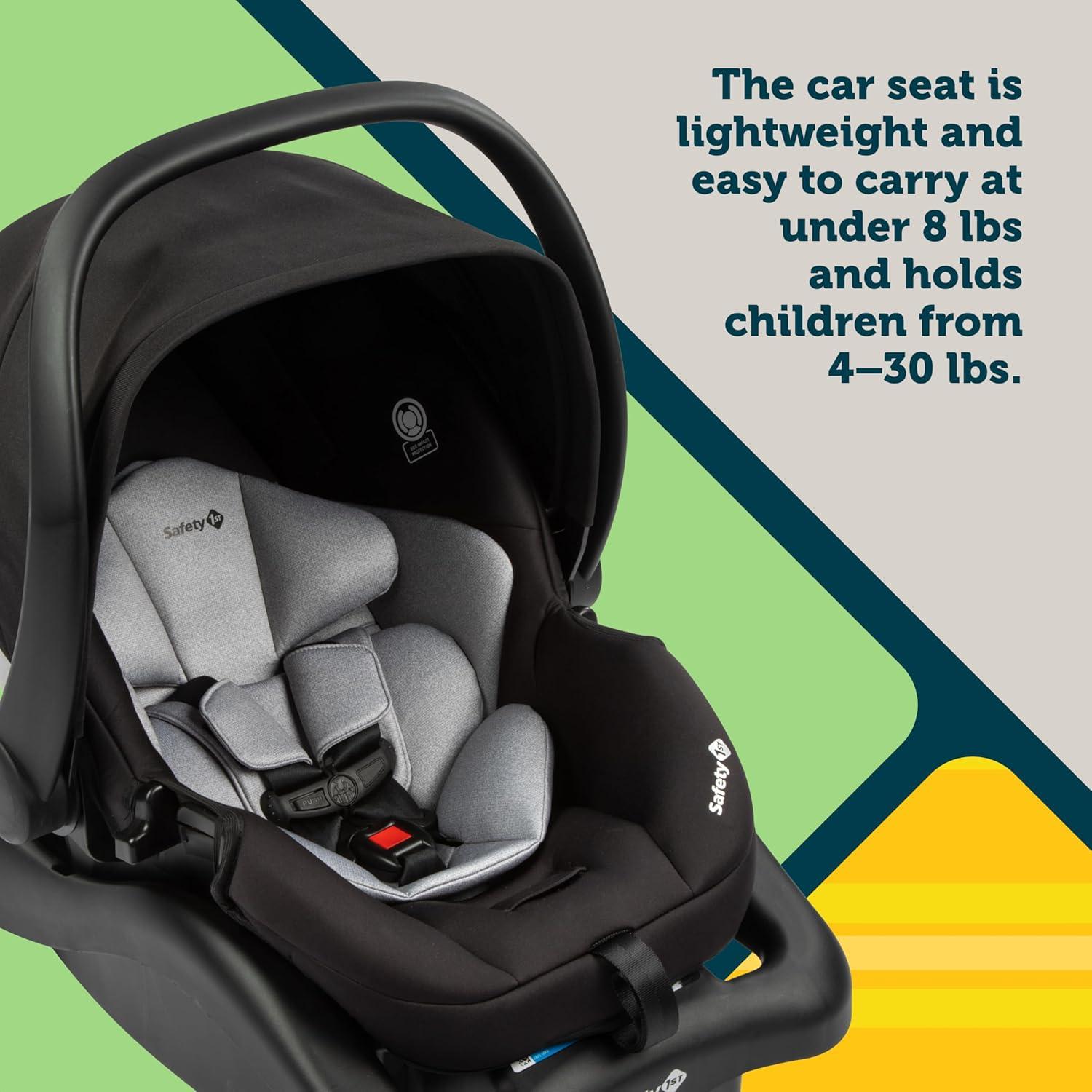 Sistema de Viaje Safety 1st Grow and Go Flex 8-en-1, Carriola y Asiento de Auto