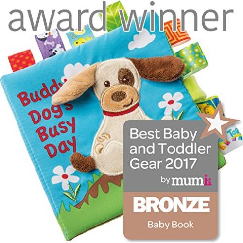 Libro Suave Toca y Siente Taggies Perro Amigo 15x15cm