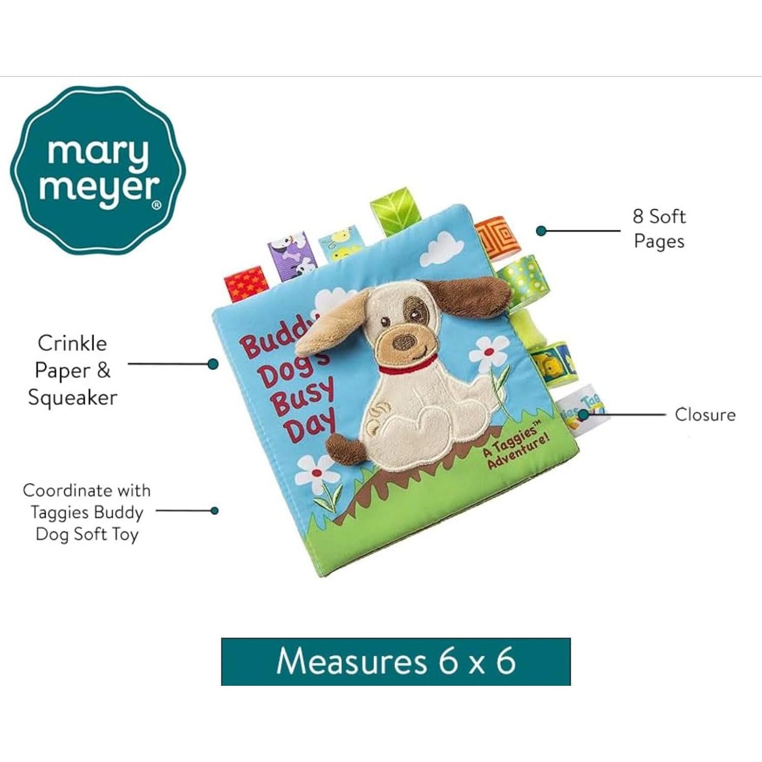 Libro Suave Toca y Siente Taggies Perro Amigo 15x15cm