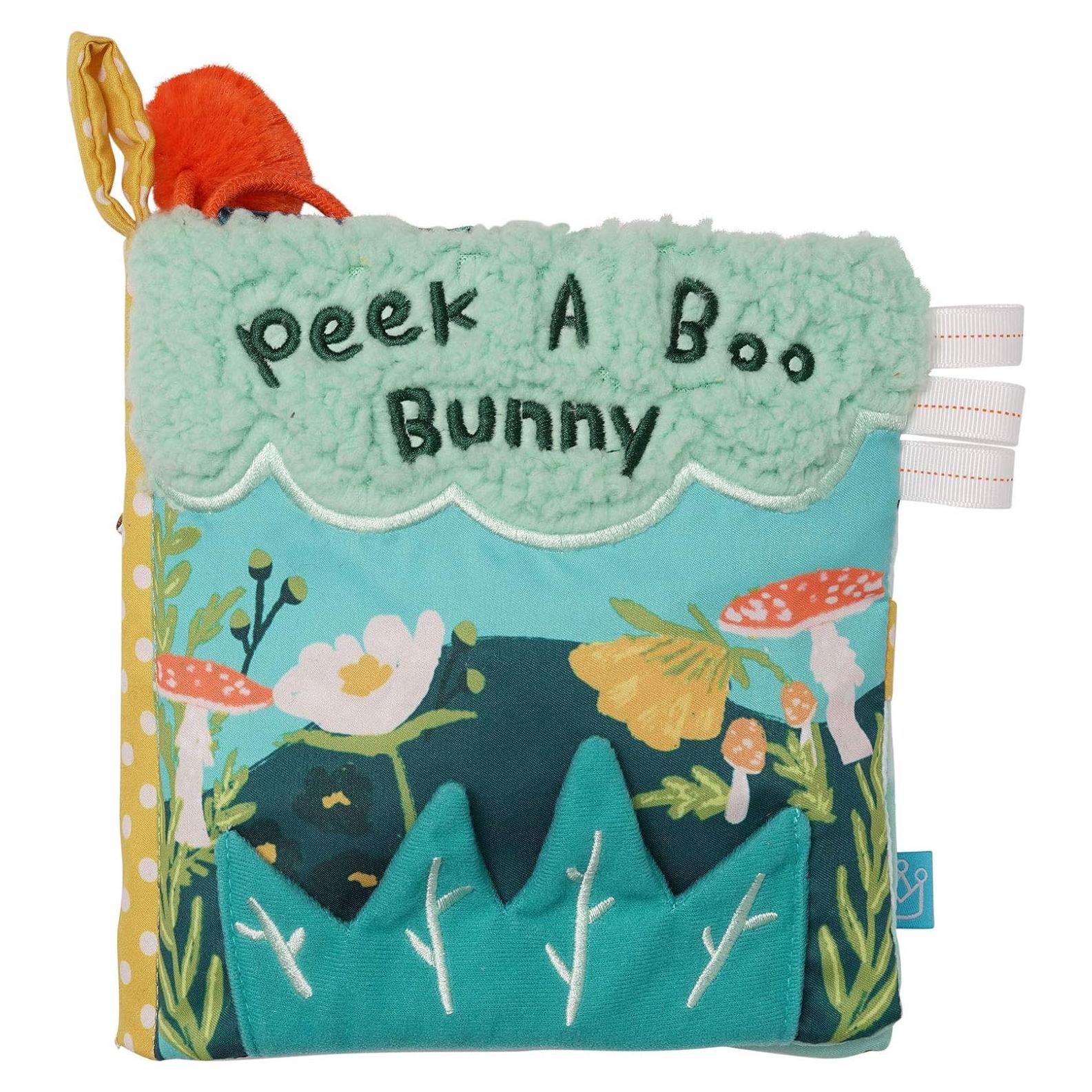 Libro Suave de Actividades Manhattan Toy Peek-a-Boo 0-4 años