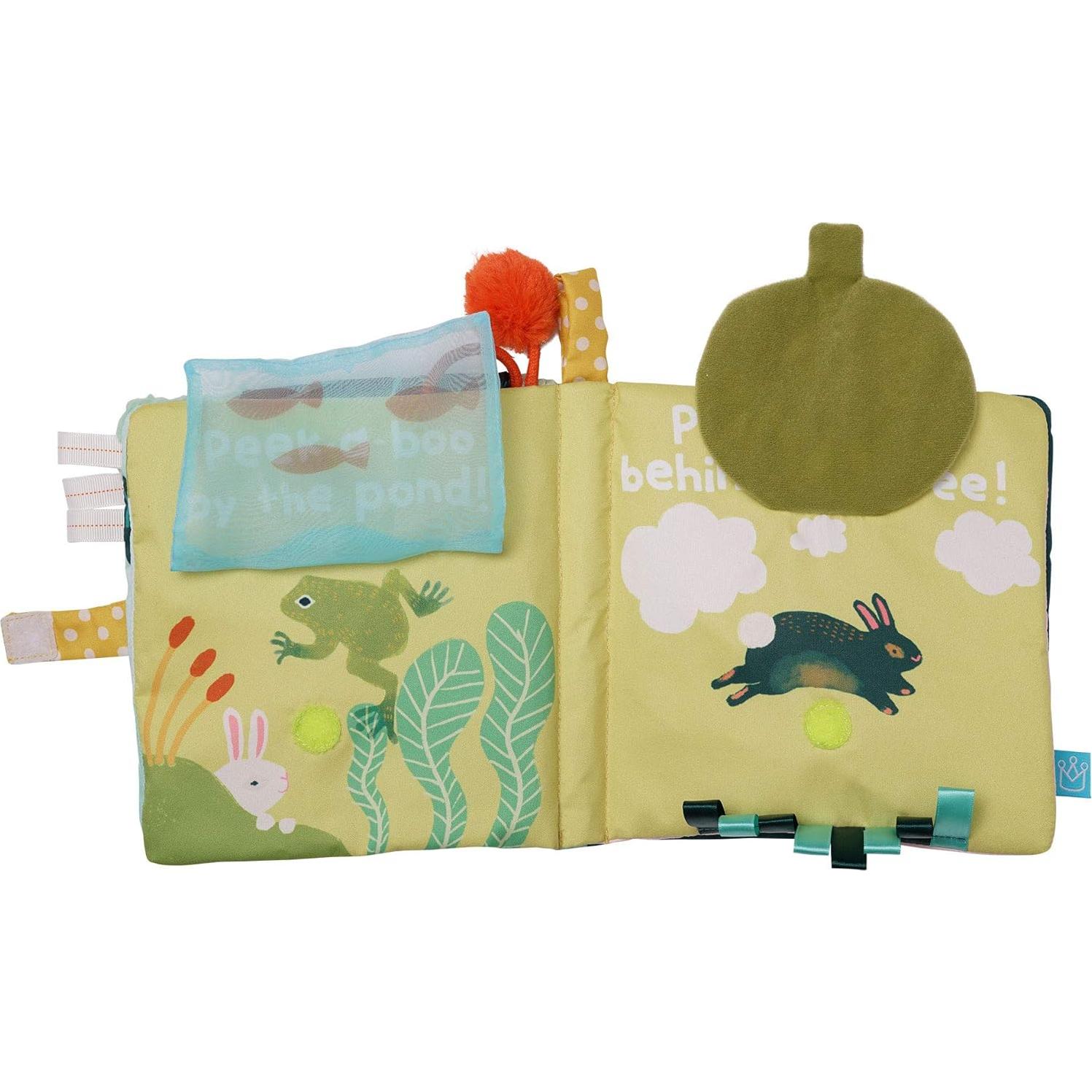 Libro Suave de Actividades Manhattan Toy Peek-a-Boo 0-4 años