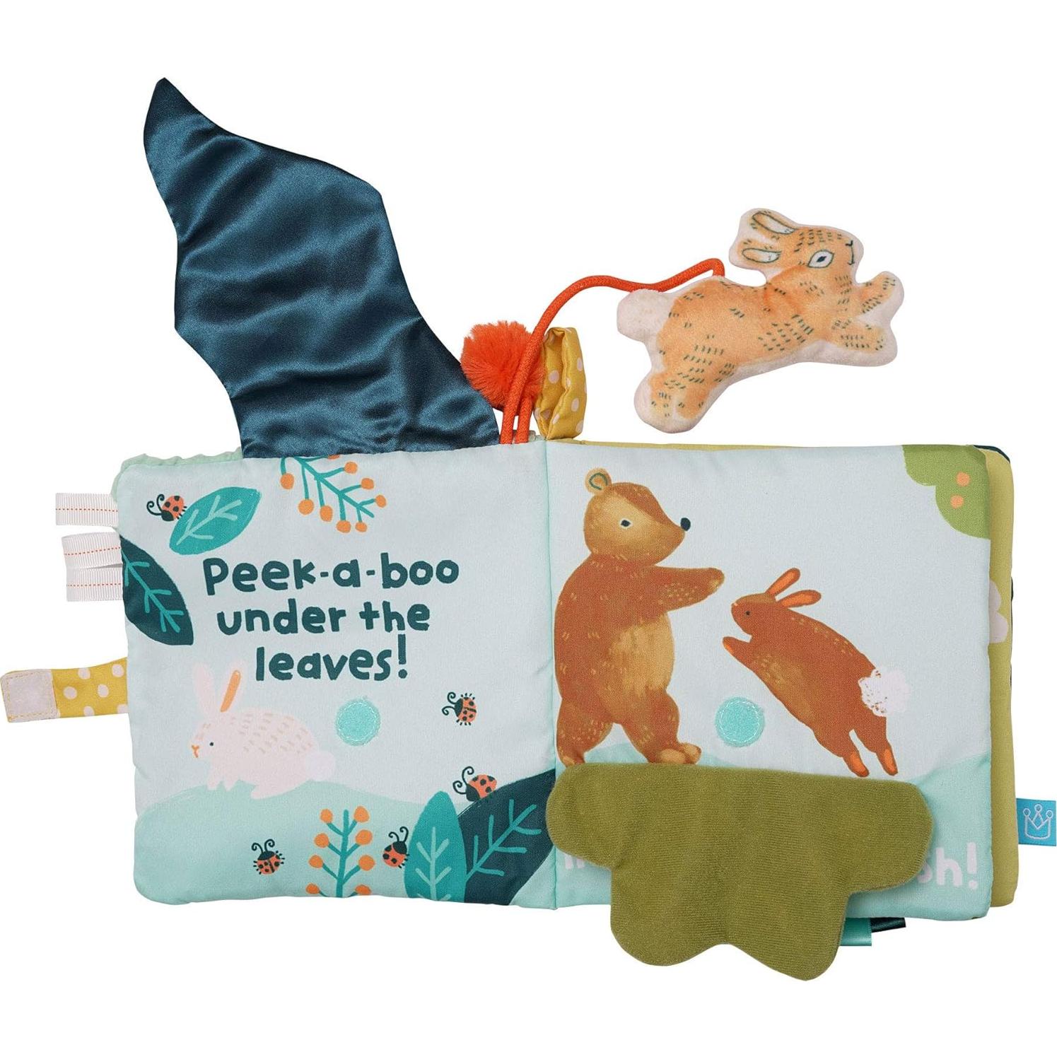 Libro Suave de Actividades Manhattan Toy Peek-a-Boo 0-4 años
