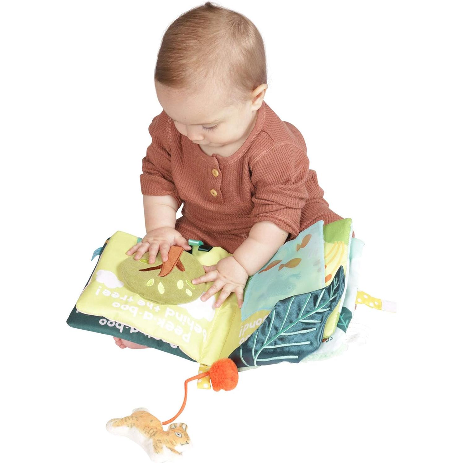 Libro Suave de Actividades Manhattan Toy Peek-a-Boo 0-4 años