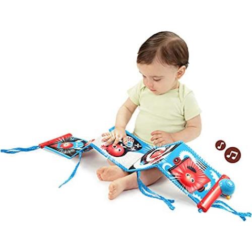 Yookidoo Libro de Tela Suave Musical para Bebés 0-12 Meses