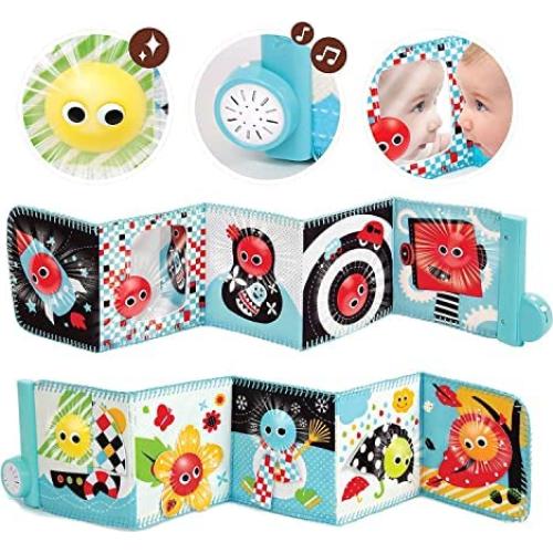 Yookidoo Libro de Tela Suave Musical para Bebés 0-12 Meses
