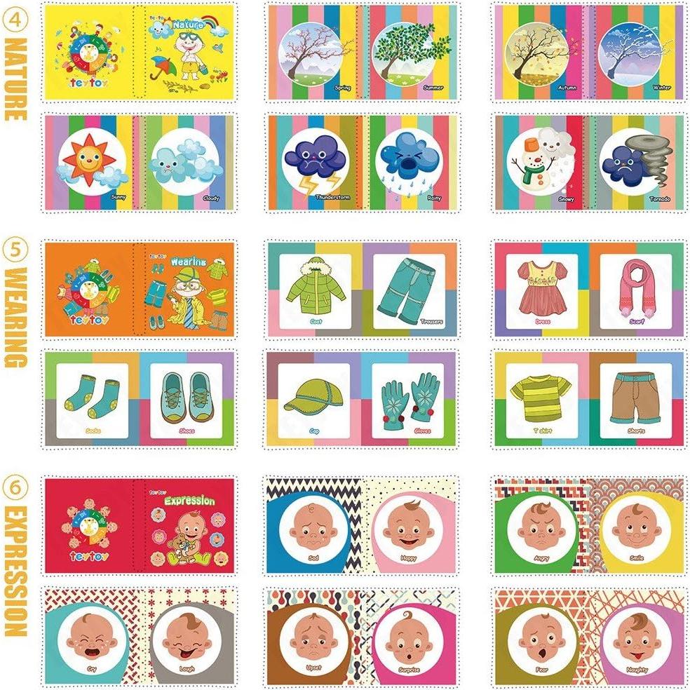Libro Suave para Bebés teytoy - 6 PCS Educativos 0-3 meses