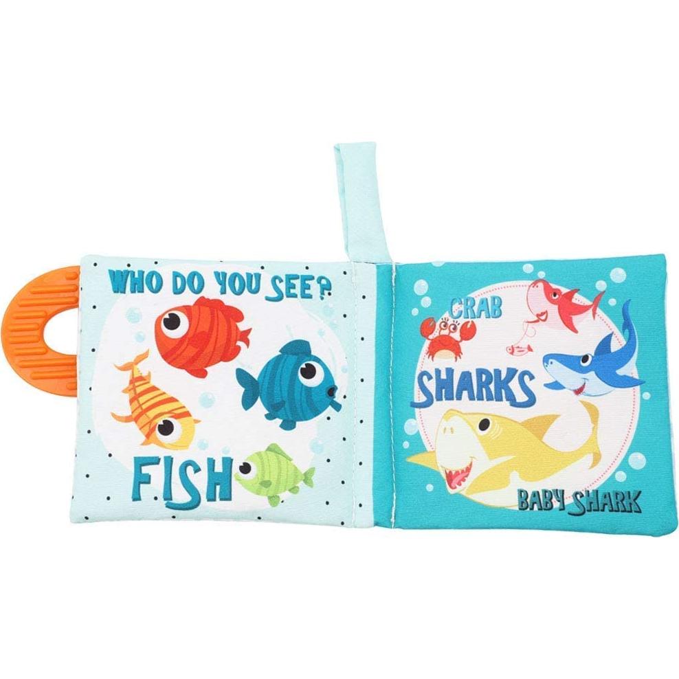 Conjunto de Libros de Tela Suaves Bebe Mondo - 4 Piezas