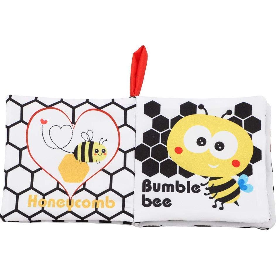 Conjunto de Libros de Tela Suaves Bebe Mondo - 4 Piezas