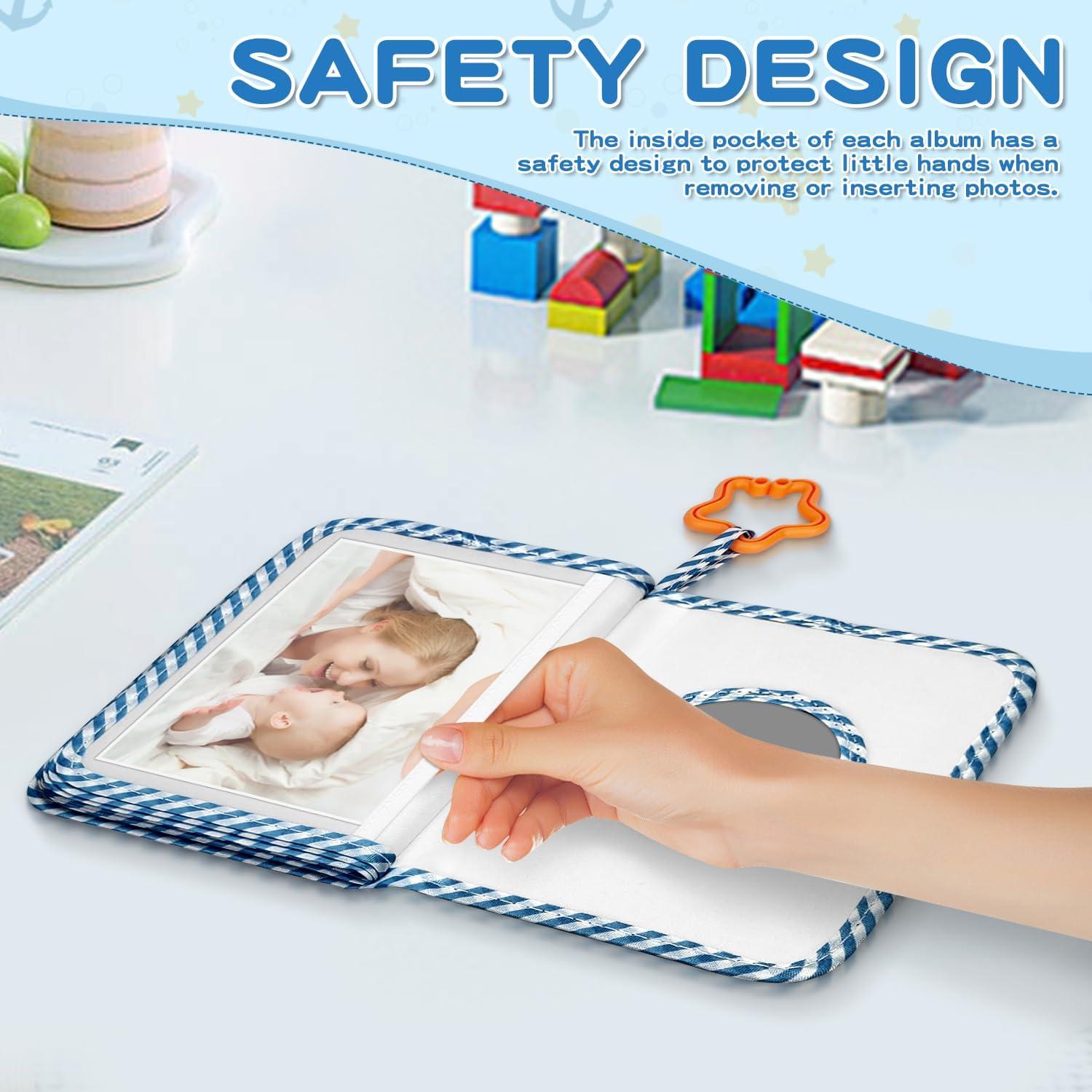 Álbum de Fotos para Bebés HarvMax - Animales Marinos Azules