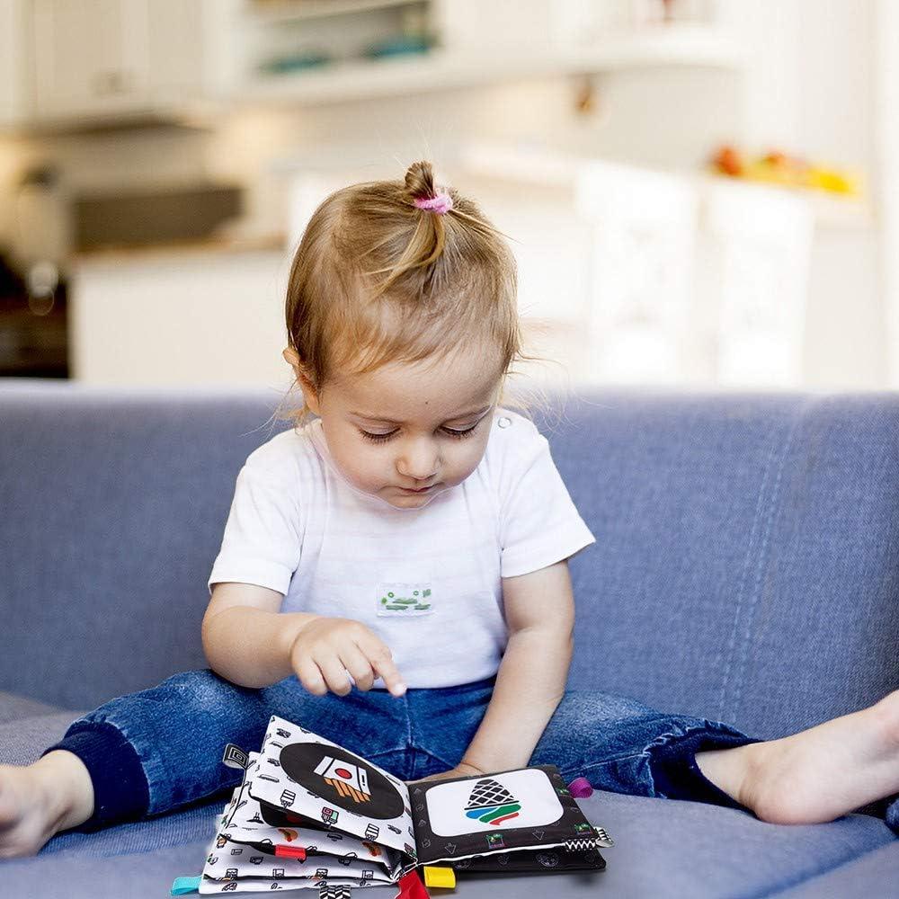 Conjunto de Libros de Tela Suave Teytoy 6 PCS para Bebés