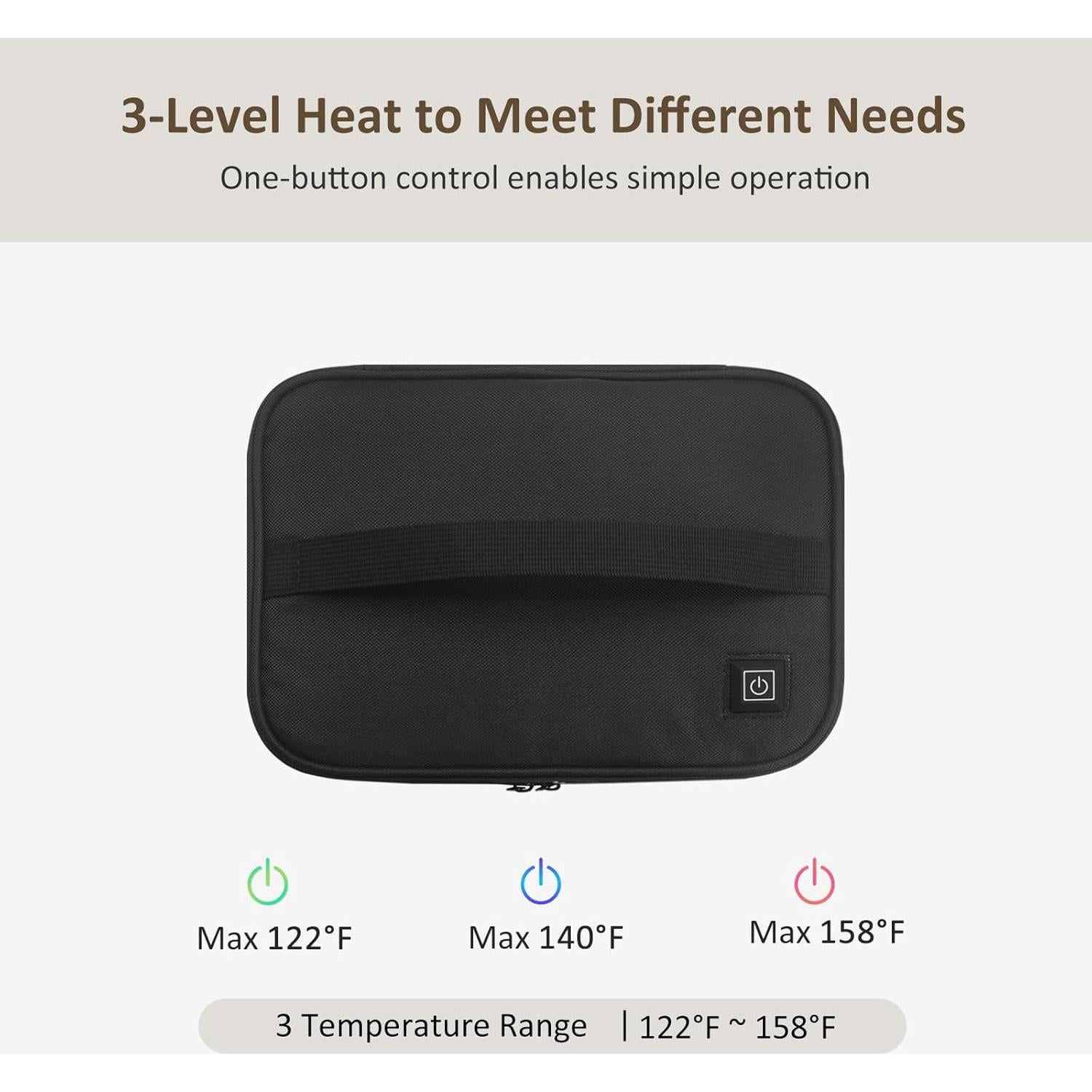 Calentador de Toallitas para Bebés Goodtar 5L con Adaptador de Coche