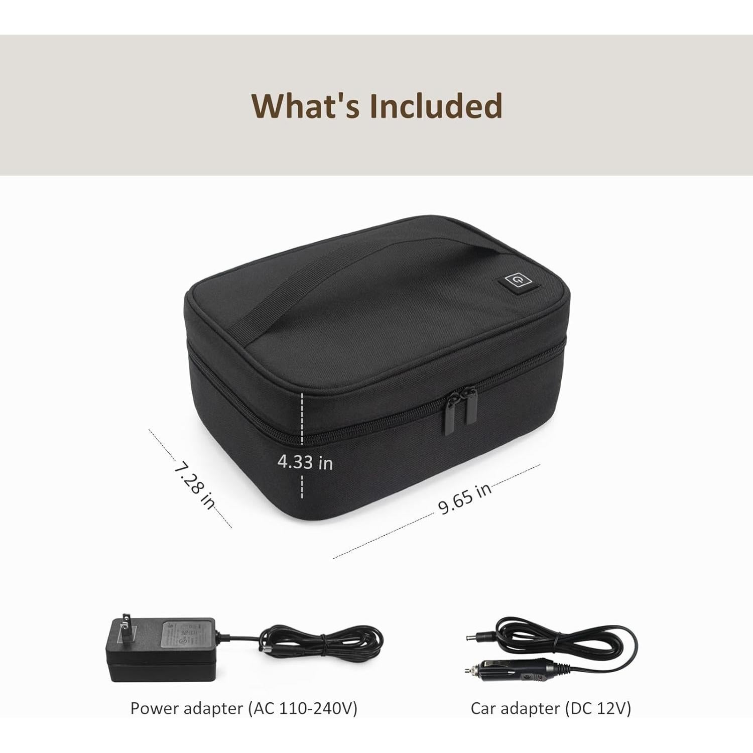 Calentador de Toallitas para Bebés Goodtar 5L con Adaptador de Coche