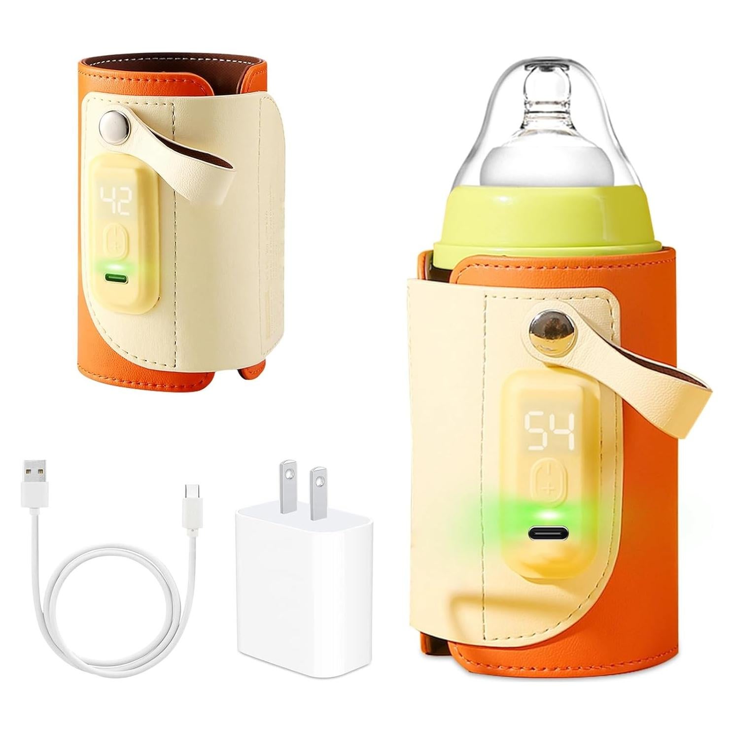 Calentador de Biberones Portátil M4160 - 5 Niveles de Temperatura