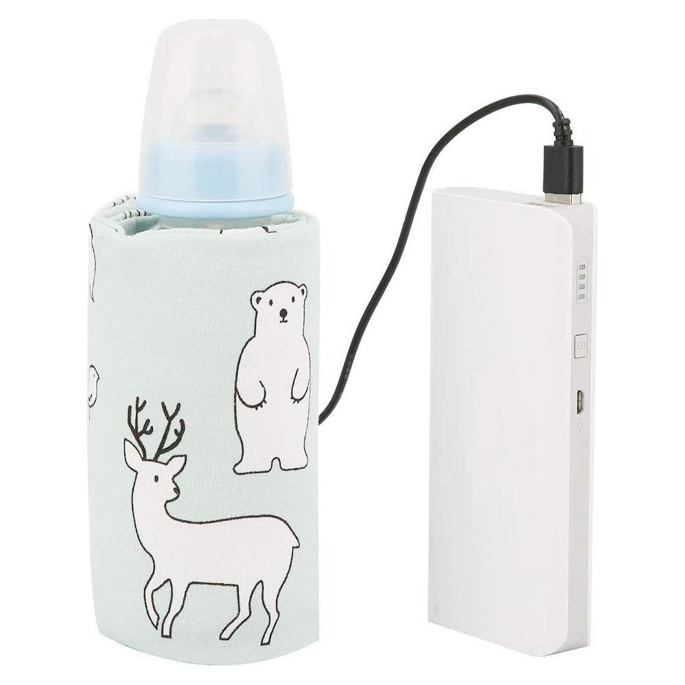 Calentador de Botellas USB Hilitand Oso para Bebés 40°C