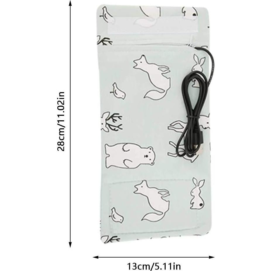 Calentador de Botellas USB Hilitand Oso para Bebés 40°C