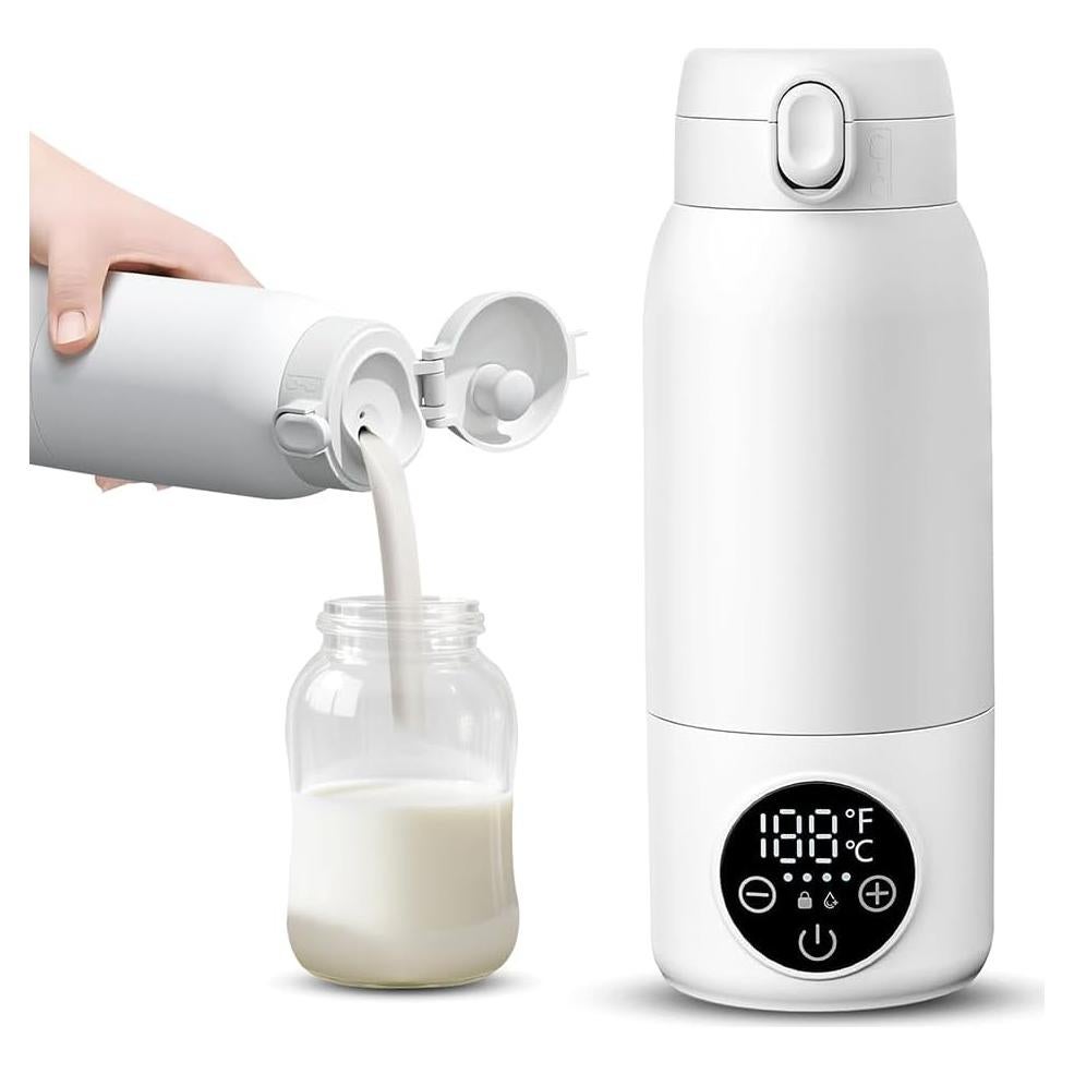 Calentador de Botellas Portátil EUBUY 500ml Inalámbrico USB-C