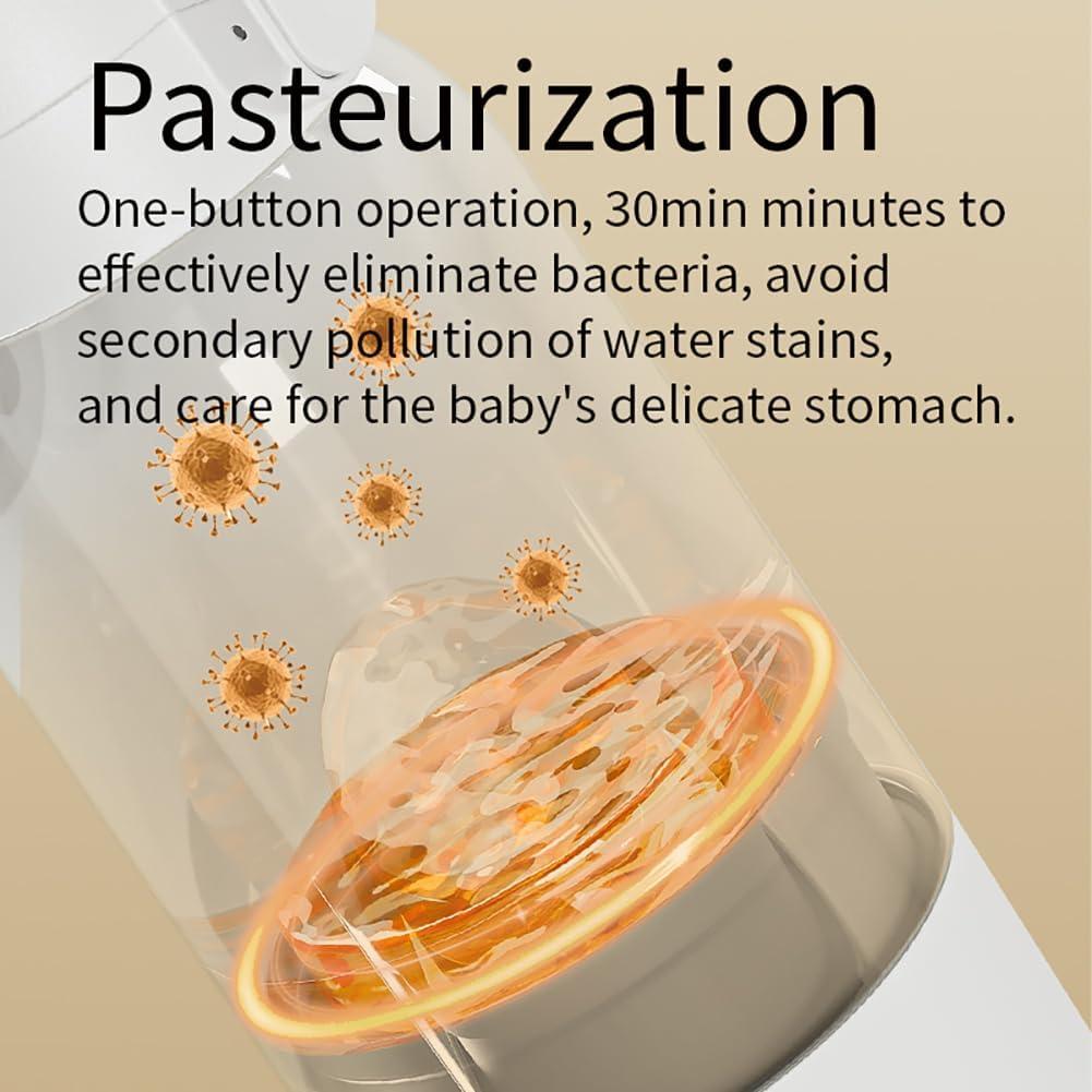 Calentador de Botellas Portátil EUBUY 500ml Inalámbrico USB-C