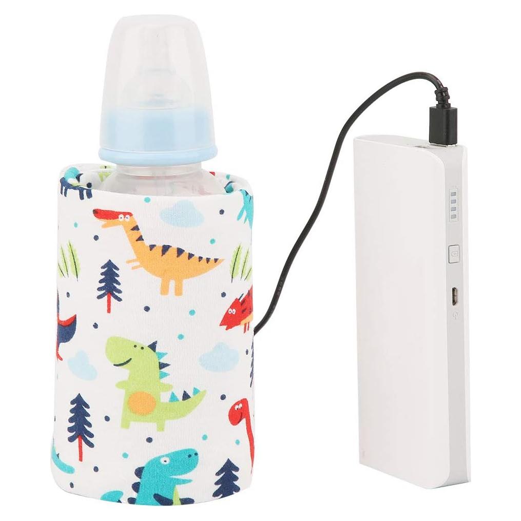 Calentador de Botellas USB Hilitand Dinosaurio para Bebés