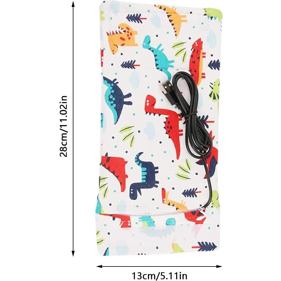 Calentador de Botellas USB Hilitand Dinosaurio para Bebés