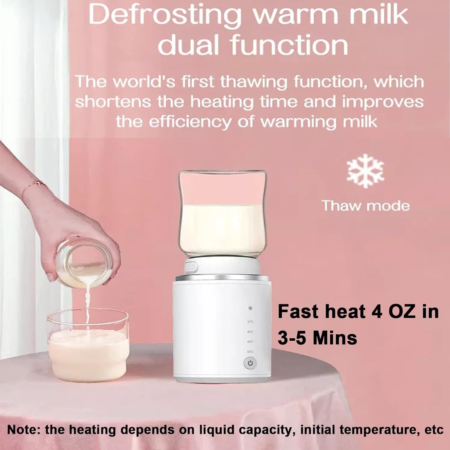 Calentador de Botellas Portátil AUTENS 8800mAh USB-C 4 Temperaturas