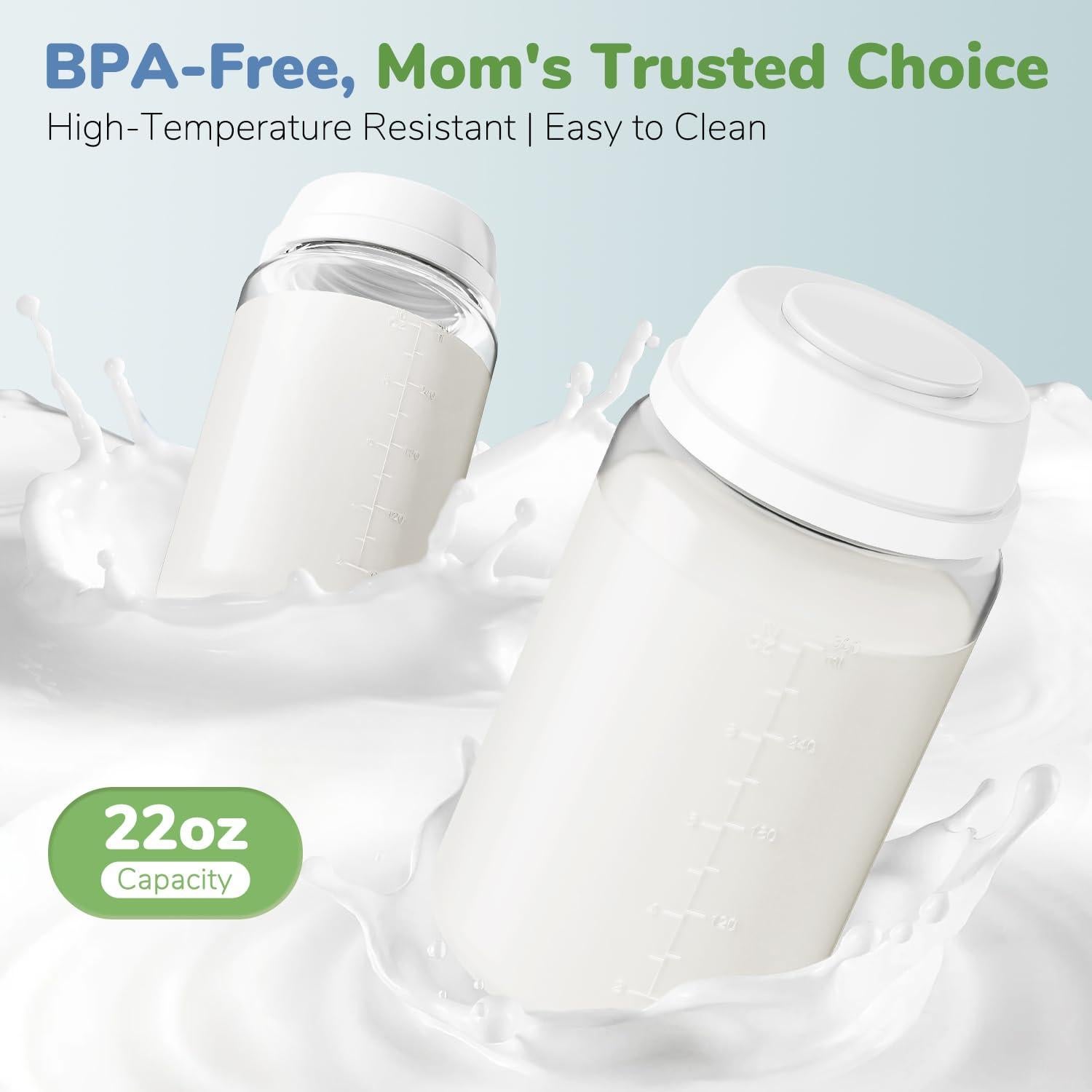 Enfriador de Leche Materna Portátil Easyvava 22oz - 24h Fresco