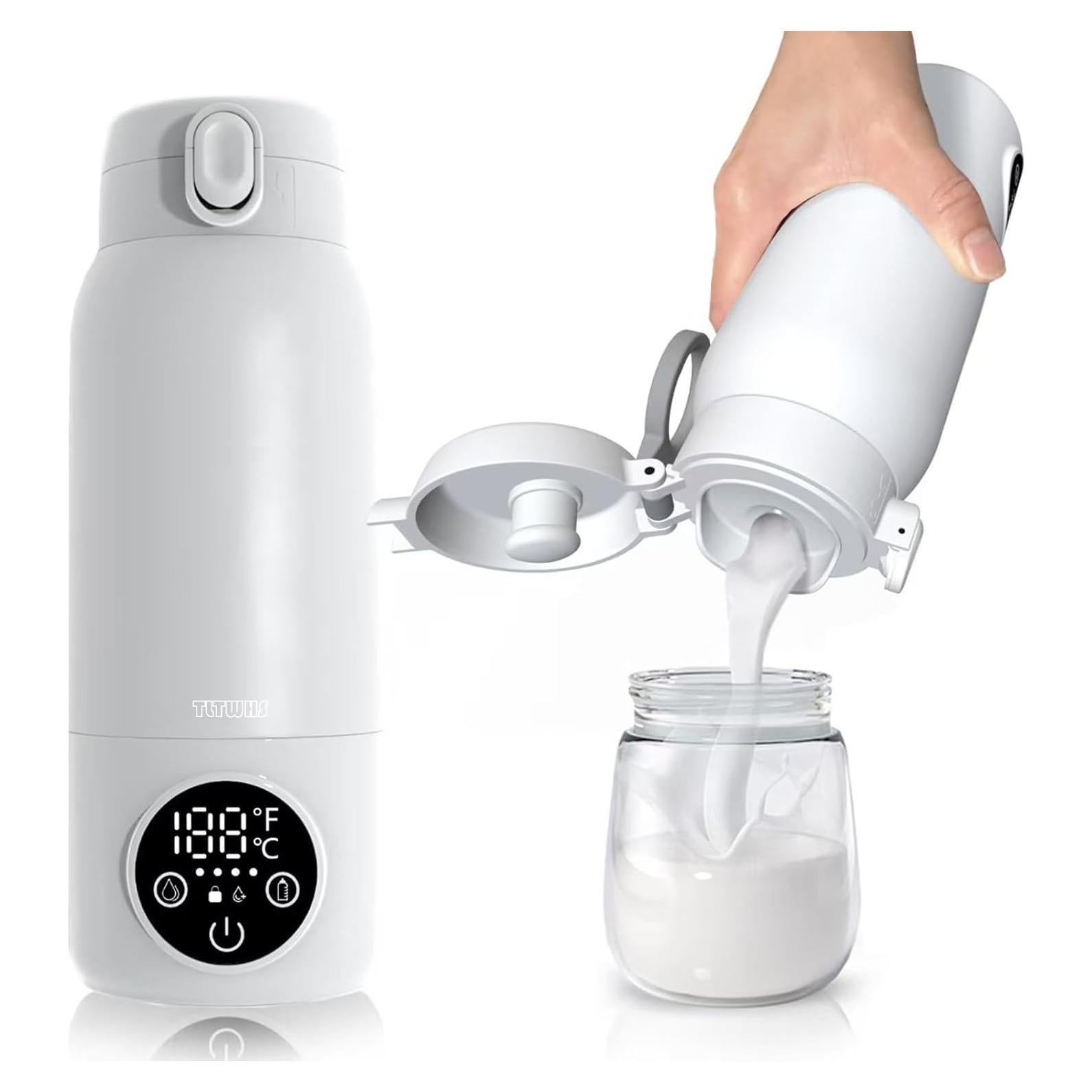 Calentador de Botellas Portátil TLTWHS 500ml Calentamiento Rápido