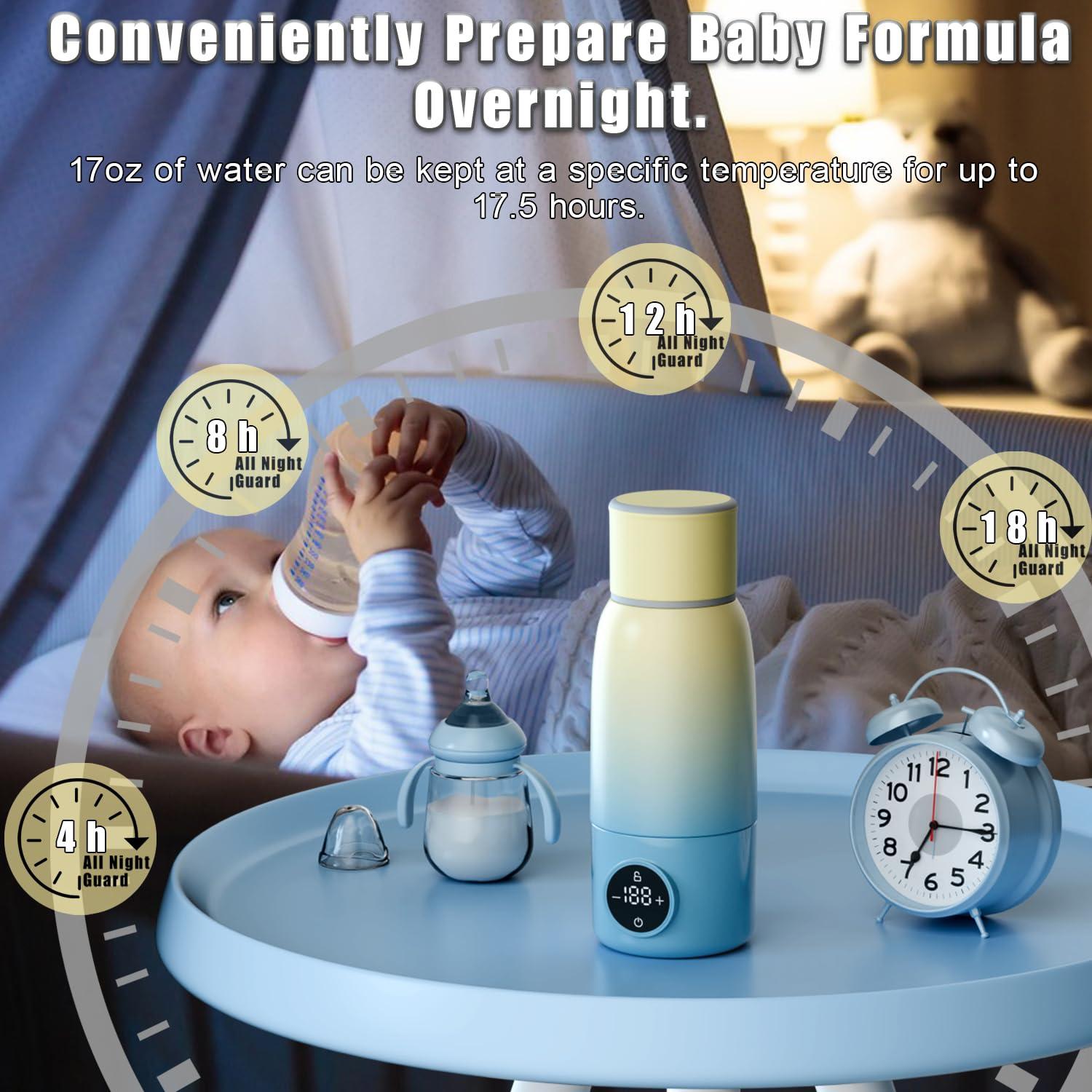 Calentador de Botellas Portátil BEGUKO 0.5L Rápido 5min