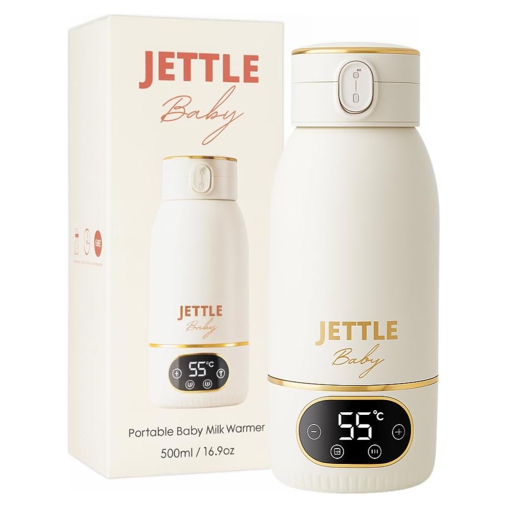 Calentador de Leche Inalámbrico Portátil 500ml Acero Inoxidable